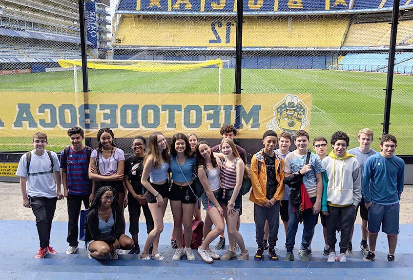 Upper school curricular travel to Argentina