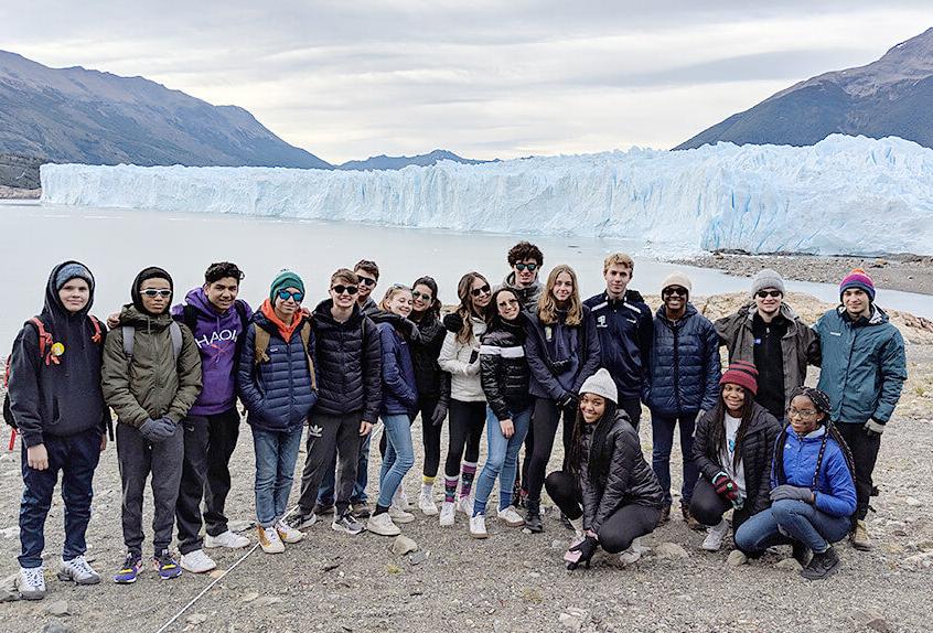 Upper school curricular travel to Argentina