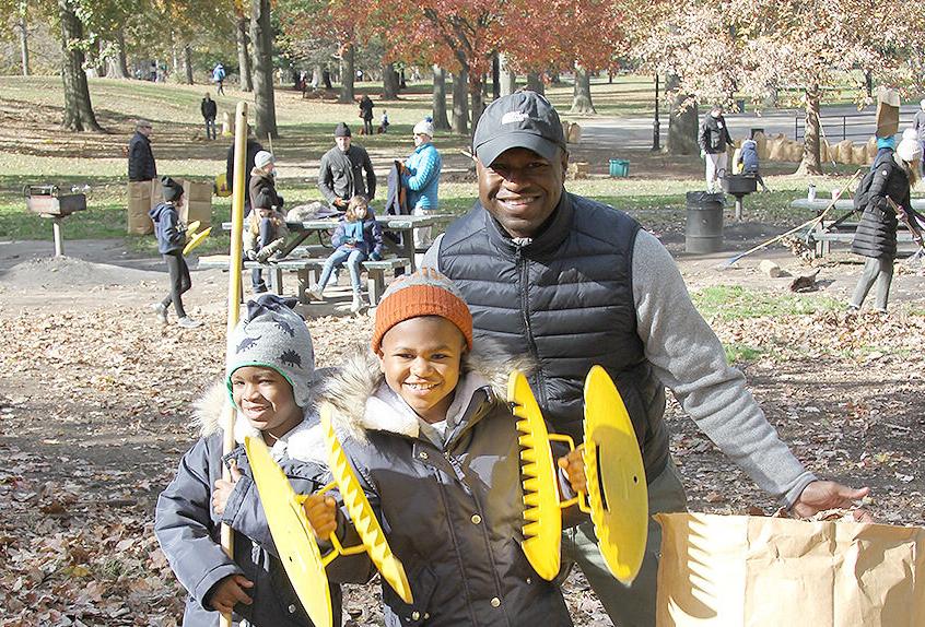 Prospect Park cleanup