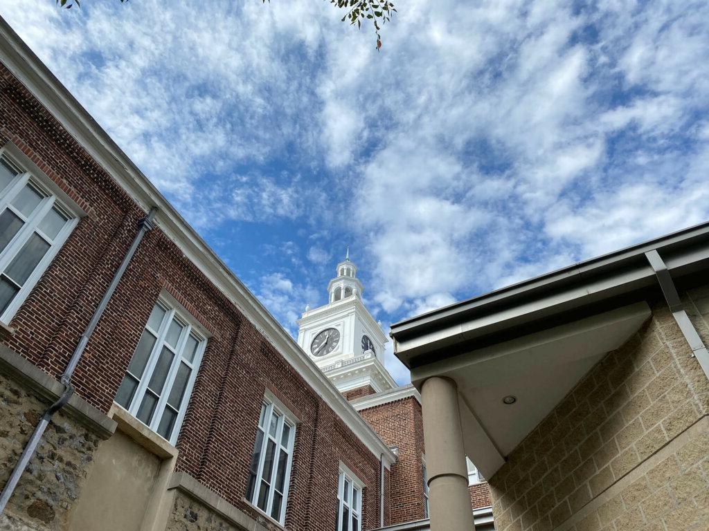 Abby Contessa23 photo of tower and clouds