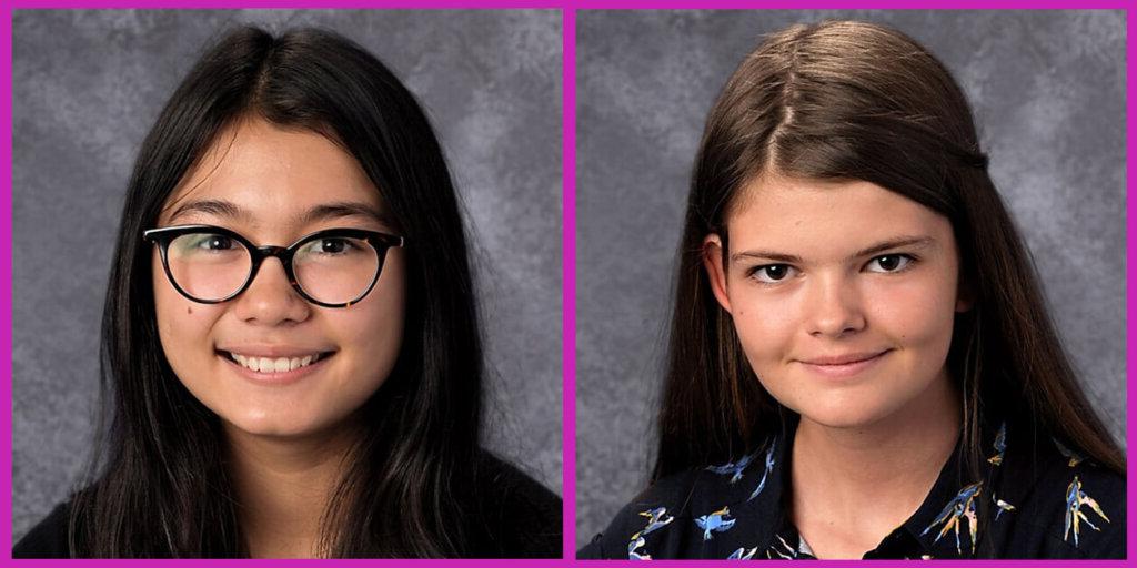 Keelin Walshe '23 and Sophie Stamicar '23