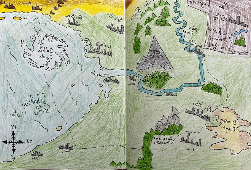 Grade 3: Mapmaking Cartography, Liliana R. '30