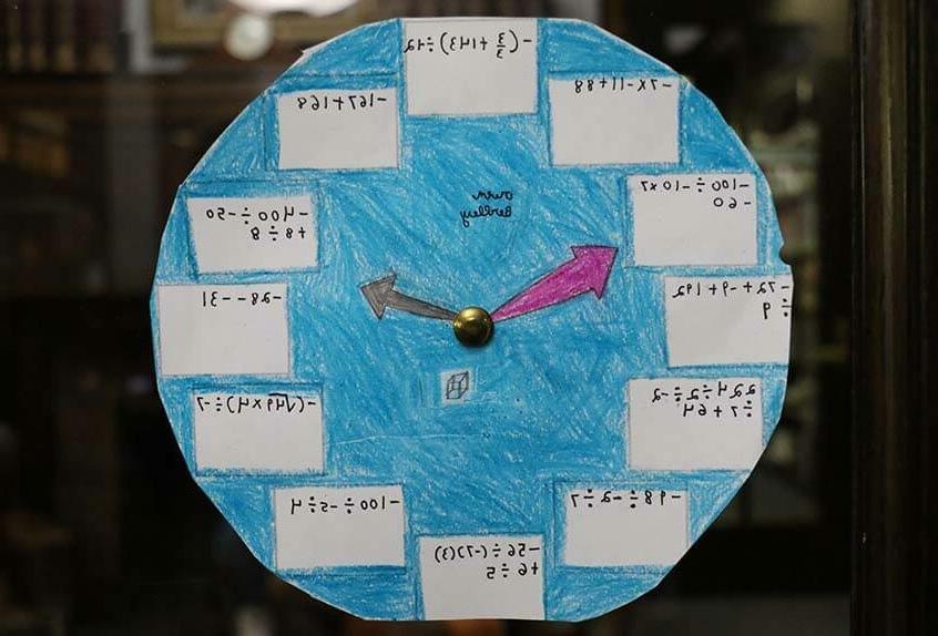 Much Ado About Math clock