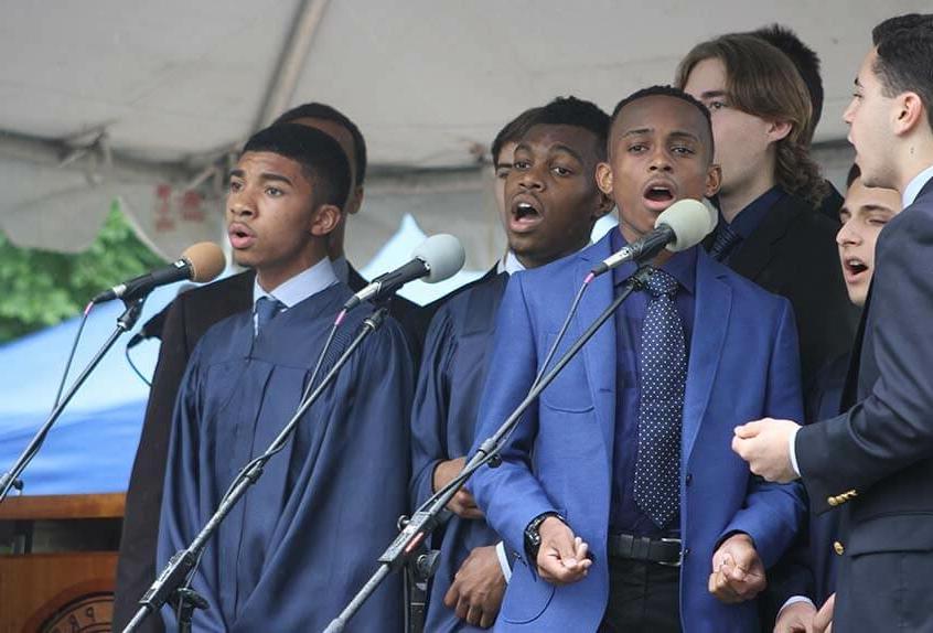 Blue Notes at Commencement 2016