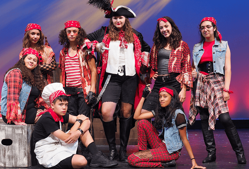 Summer Performing Arts Theater Cast of Pirates