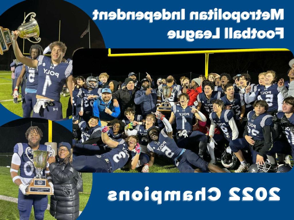 Poly Prep Varsity Football are 2022 Metropolitan Independent Football League Champions