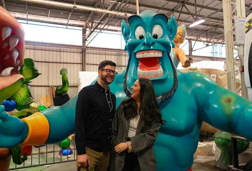 Mardi Gras World, Alexis Perez, Dan Doughty