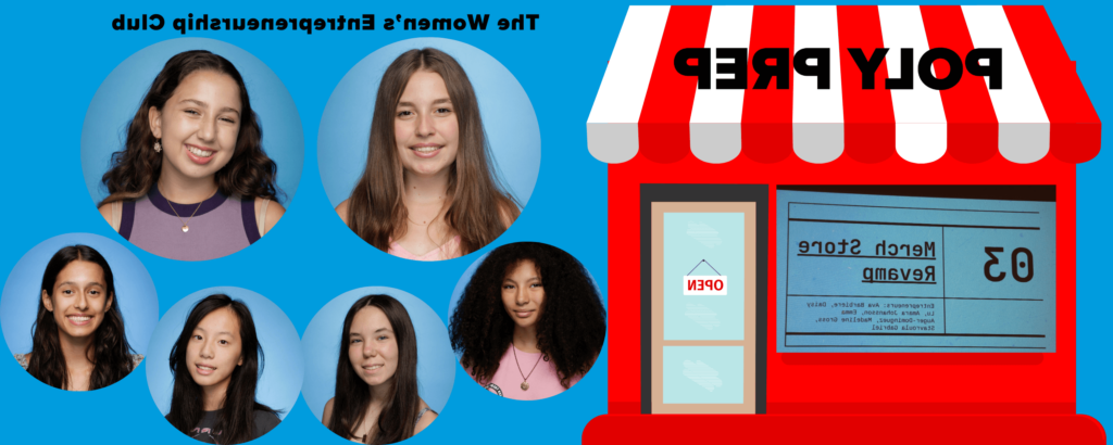 Merch Store Revamp presented by Madeline Gross ’26, Vice President Stavroula Gabriel ’25, Amara Johansson ’26, Ava Barbiere ’26, Daisy Lu ’26, Emma Auger-Dominguez ’26