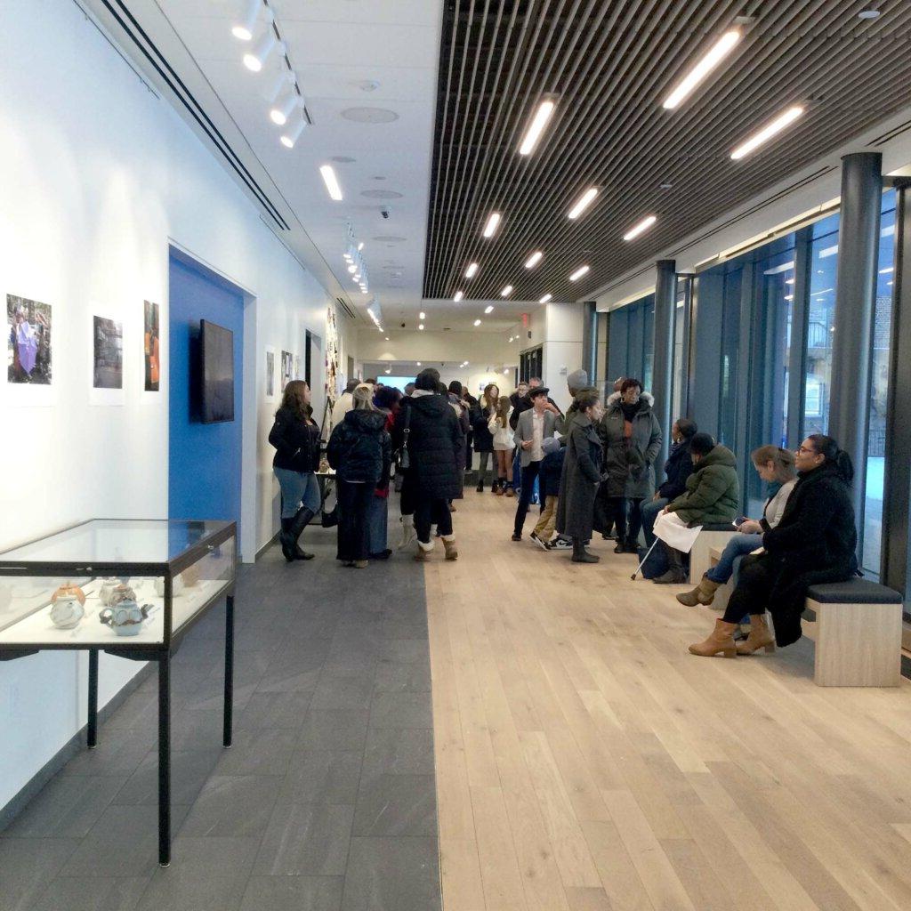 Poly Arts Center Lobby Opening